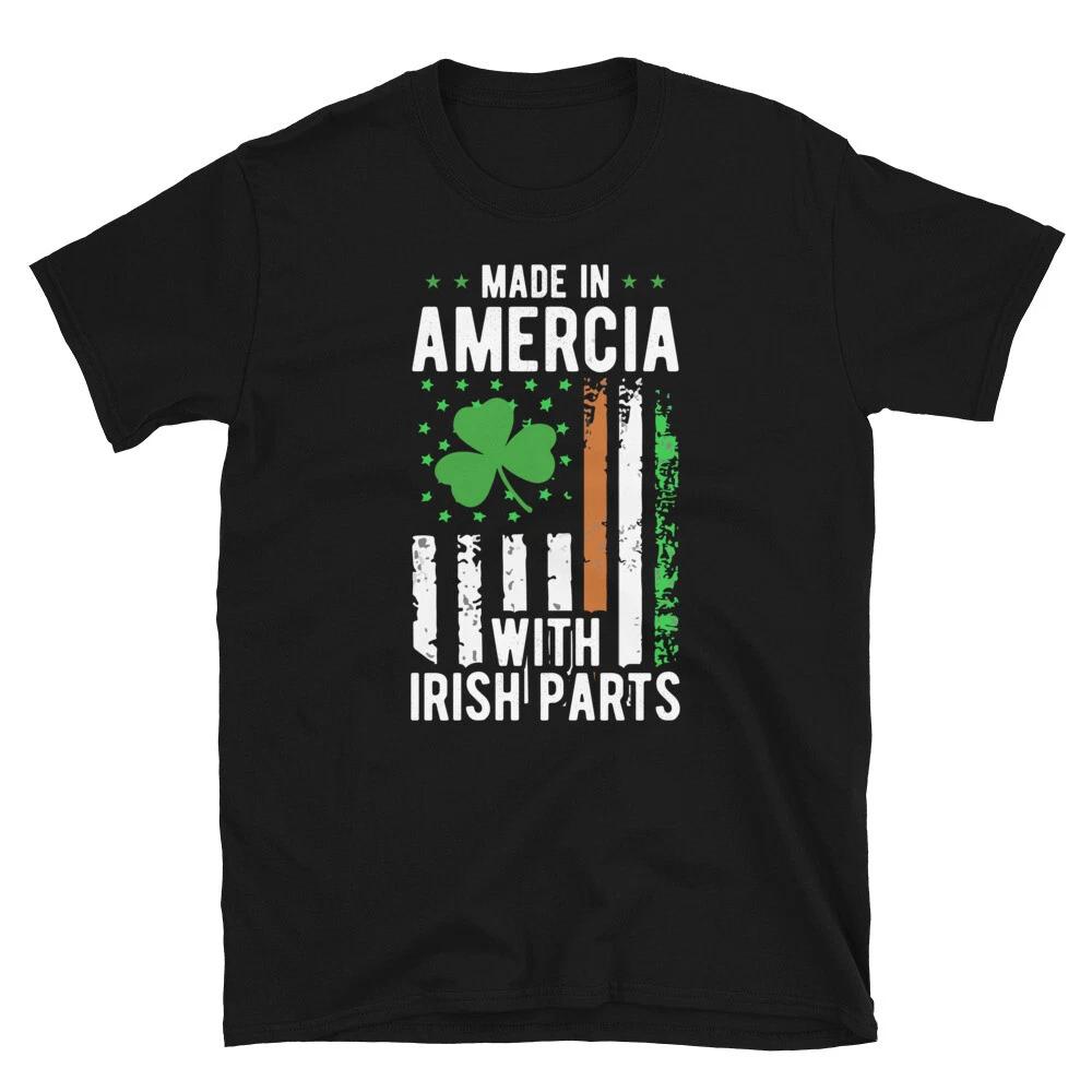 Irish Made in America Ireland Irish Proud T-Shirt S