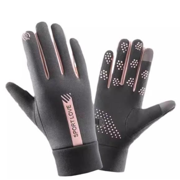 Guanti Invernali da Ciclismo da Donna Caldi con Fodera in Pile - Idrorepellenti, Antivento, Compatibili con Touchscreen, Nuovo Stile per Sport all'Aperto
