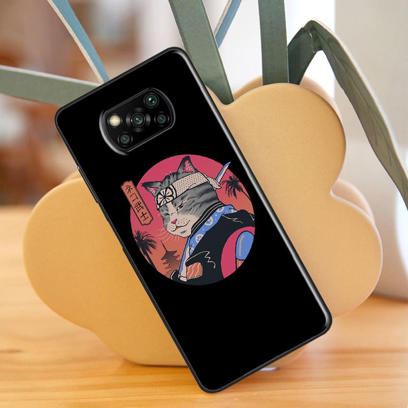 

Чехол для телефона Neko Ramen Japan Cat Anime для Xiaomi Mi 11T Pro 10T 11 Lite 11 Ultra Coque для POCO F3 X3 GT M3 M4 X3 Pro POCO M4 Pro