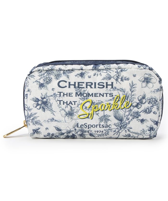 

Чехол ПРЯМОУГОЛЬНЫЙ Navy Holiday Toile de Jouy [LeSportsac] [Официальный] КОСМЕТИЧЕСКИЙ/6511