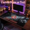 The Cure Customized Name Text Mouse Pad, Large Desk Mouse Mat Personalized Home Office Present