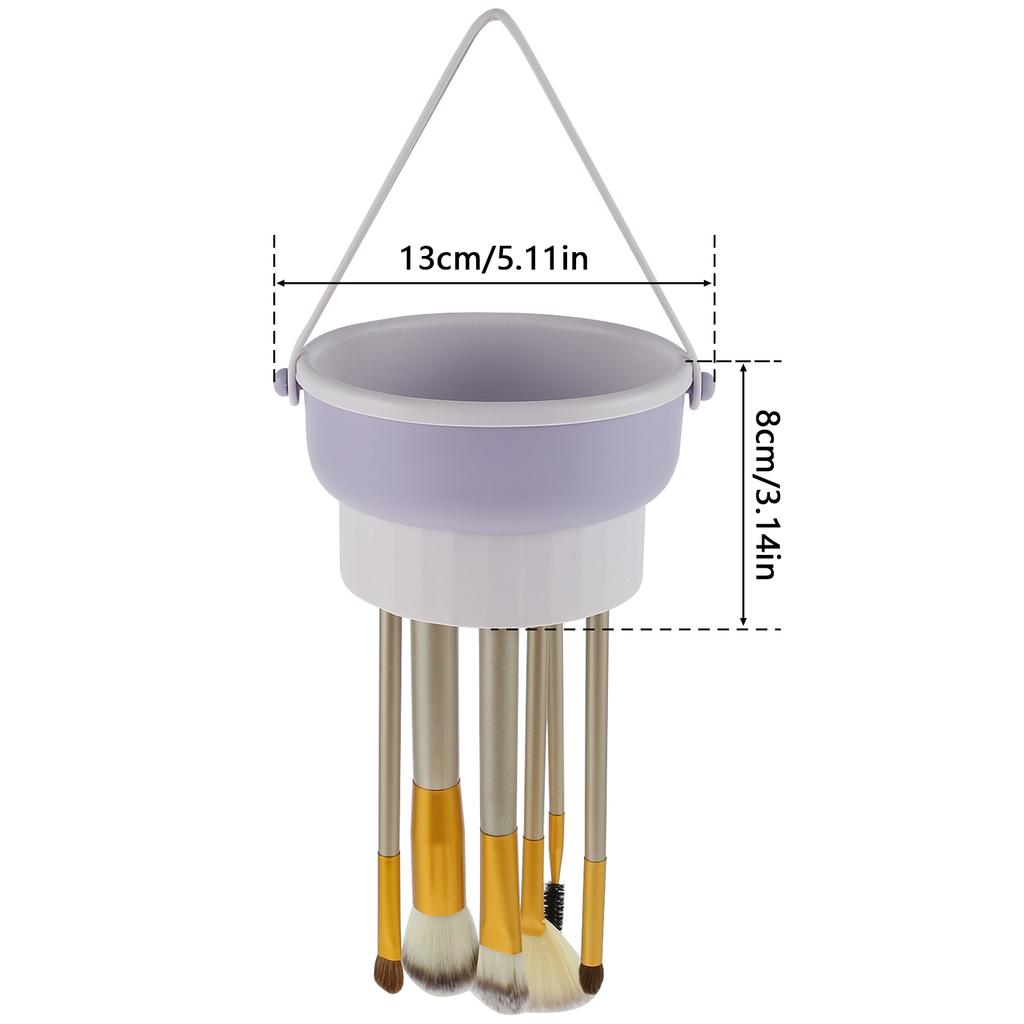 Automatic Electric Makeup Brush Cleaner Rechargeable Lazy Cleaning Brush Washer Quick Dry Tool USB makeup brush rotary cleaning