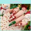 Cute Wearable Cartoon Nail Stickers For Women's Holiday Manicure