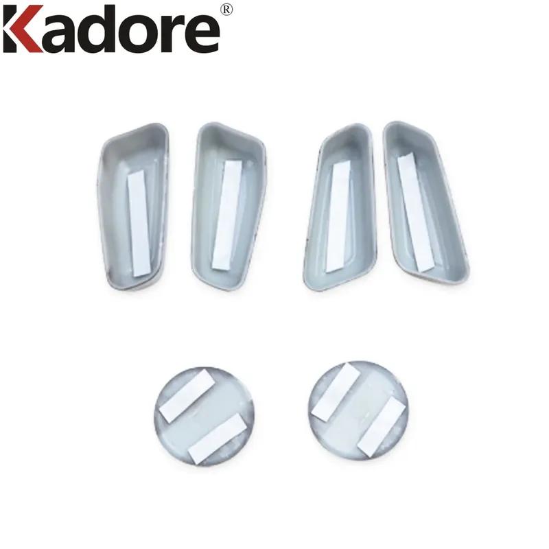 Car Seat Adjustment Switch Button Cover Trim For Hyundai Tucson    2024 Carbon Fiber Interior Mouldings Accessories