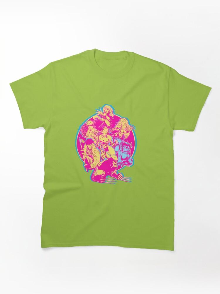 Wolverine and the X Men 90’s Retro Jim Lee X-Men Group Classic Unisex T-Shirt