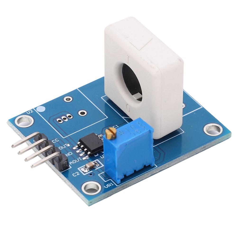 WCS1800 Hall Current Detection Sensor DC 5V 35A Overcurrent Protection Module Professional Blue Short Circuit Detector