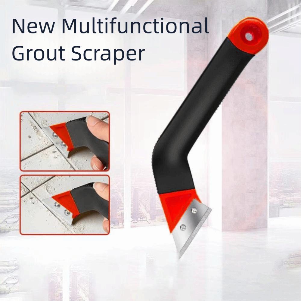 Broken Particle Chip Tile Grout Remover Plastic Handle Joint Rake Scraper  Floor Tiles
