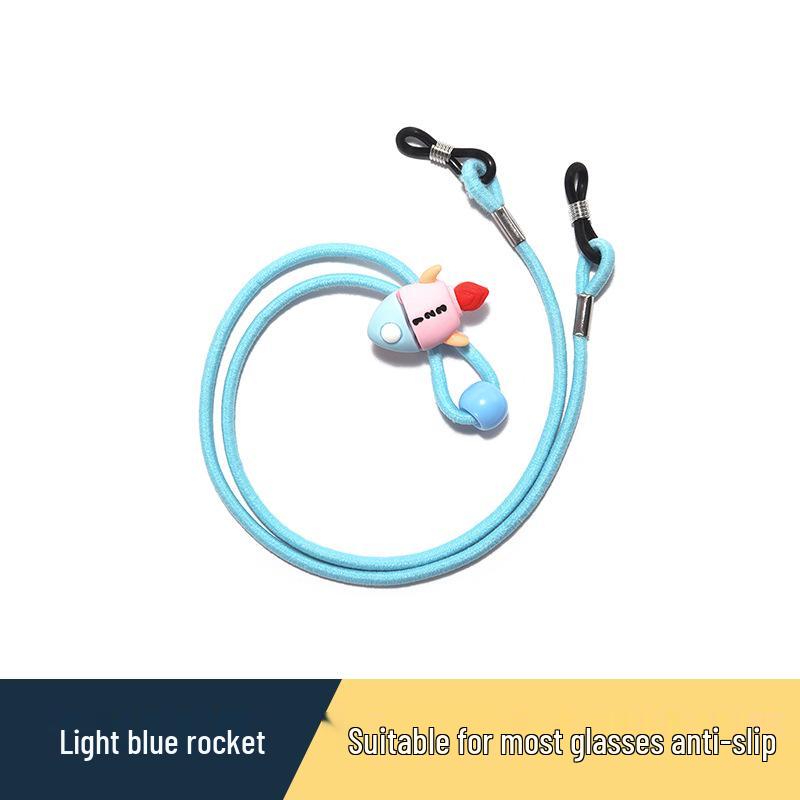 Kids' Anti-Slip Eyewear Lanyard with Sports Ear Hooks & Retractable Strap