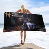 Towel Meet Beach Winds Bath Quick-Drying Lightweight Portable Sauna Video Camping Swim Game Pool Where Travel