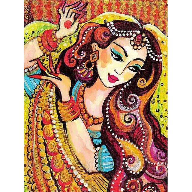 5D DIY Diamond Painting Woman Modern Picture of Rhinestone Diamond Embroidery Sales Cross Stitch Mosaic Wall Home Decor