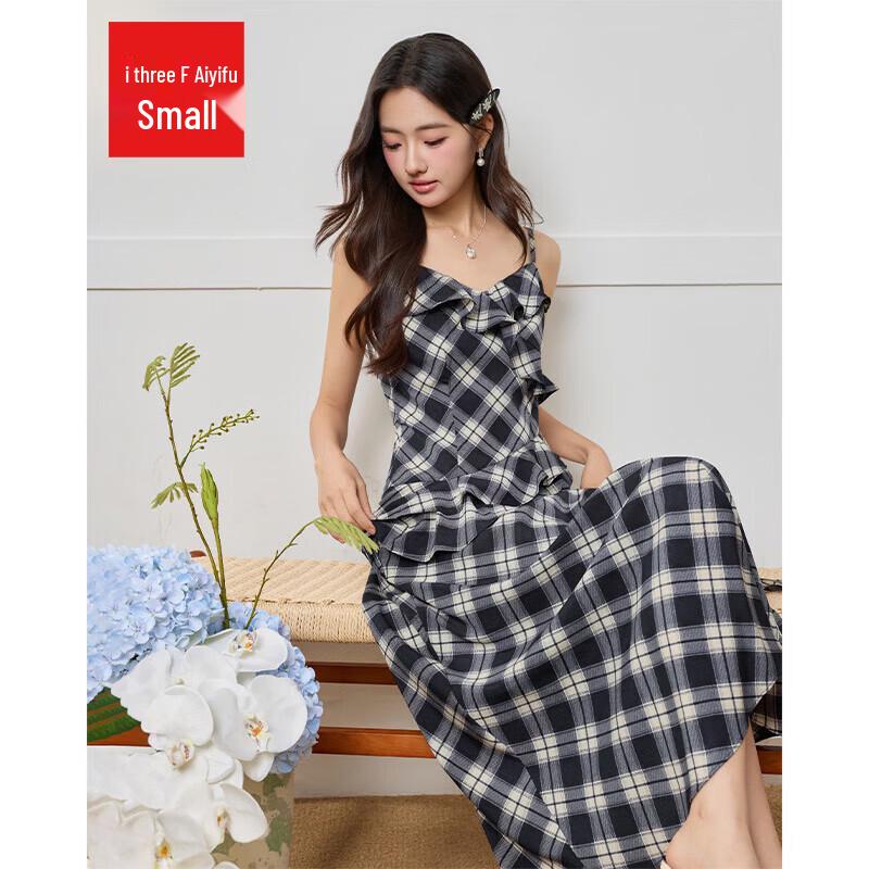 IEF Petite French Vacation Suspender Dress M