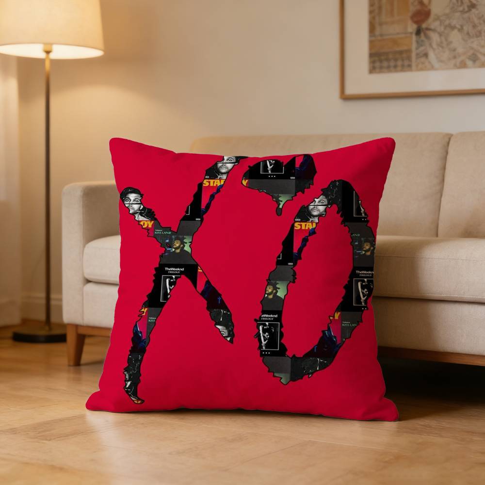 The Weeknd XO Kissenbezug Musterbedruckter Kissenbezug Für Wohnzimmer Sofakissenbezug