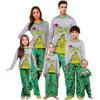 Parent-child Christmas Print Home Suit Long-sleeved Top And Pants