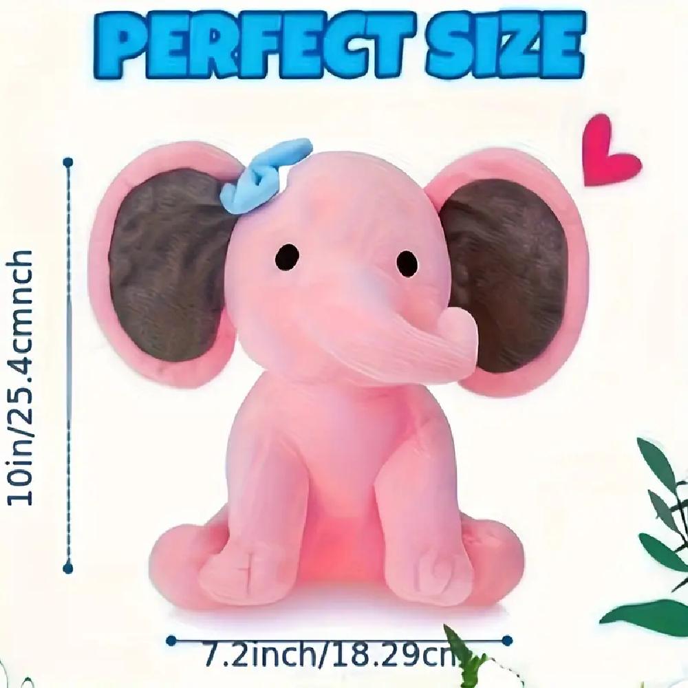 Adorable Elephant Plush Toys, Baby Shower Day Gift  For Birth Stats, Baby Shower, Infant, Newborn, Perfect Graduation Gifts