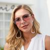Trendy Frameless Women's Sunglasses - Celebrity Style Small Frame Cut-Edge Design