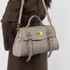 Leather messenger bag cowhide portable shoulder messenger bag tote bag women's new commuter briefcase versatile