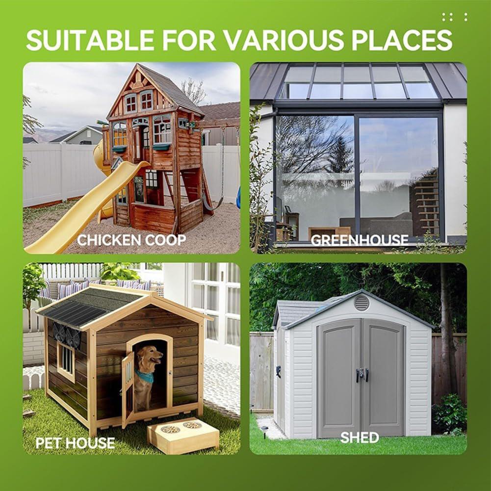 15W vodotěsný ventilátor, vhodný pro venkovní skleník, solární kurník