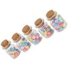 Miniature Dollhouse Food Jar Glass Bottle Dollhouse Simulation Lollipops Model DIY DecorationMedium Can(15 Capsules)