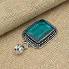 Indicolite Tourmaline Gemstone 925 Sterling Silver Handmade Jewelry Lovely Pendnat