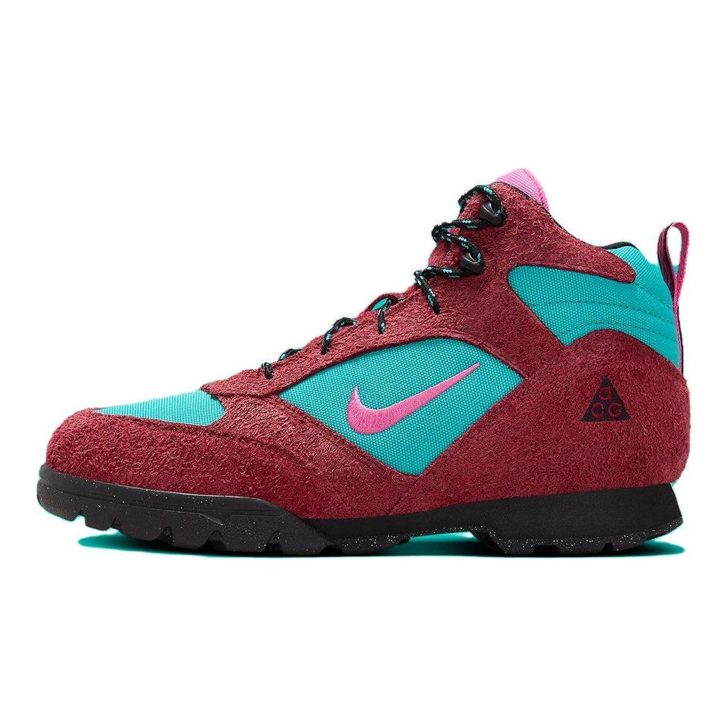 Nike ACG Torre Mid Waterproof Týmově červená Prachová kaktus Pánské tenisky Plachetnicová Růžovofialová FD0212-600