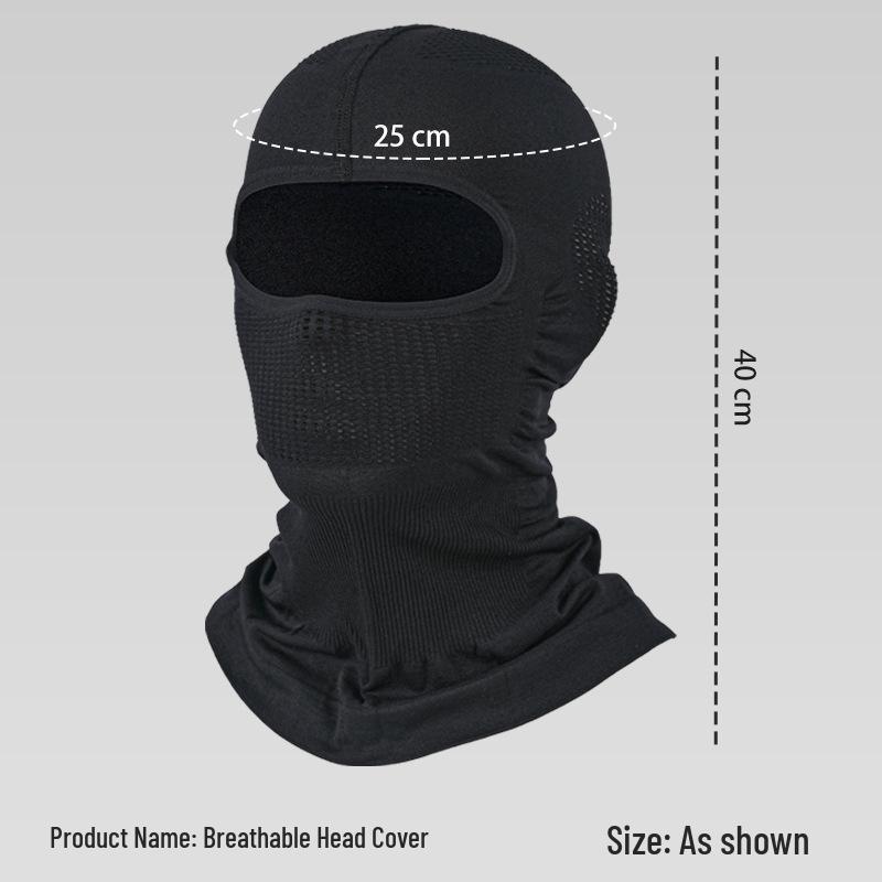 Four Seasons Outdoor Sun Protection Hat: Breathable, Quick-Drying, Cycling & Motorcycle Neck Gaiter