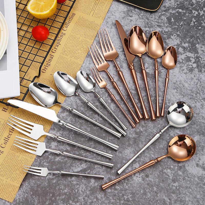 Ruhan 304 Stainless Steel Small Waist Dessert Spoon