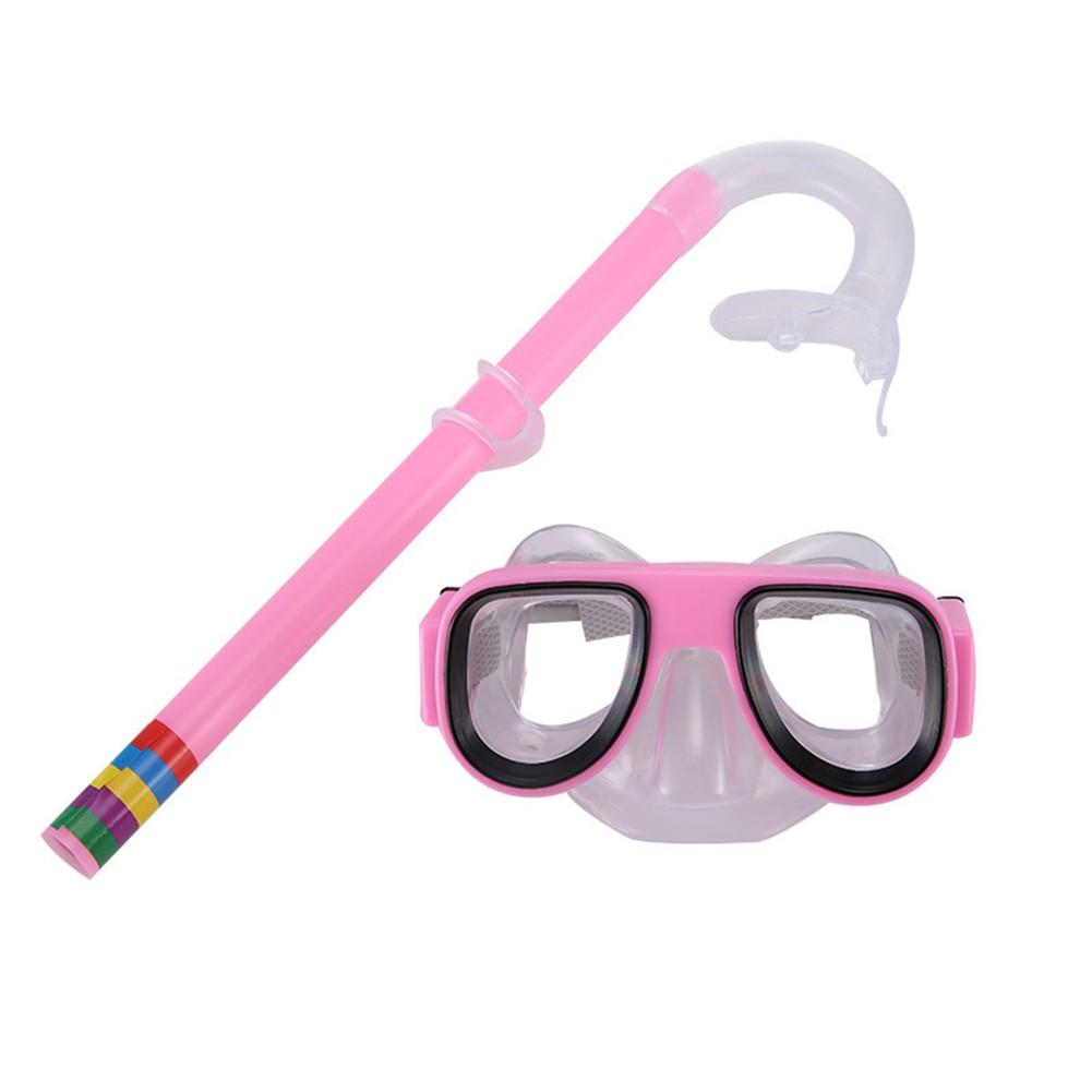 Kid Sized Diving Gear with Dry Tube Perfect for Snorkeling and Swimming