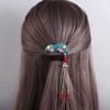 Bun Chignon Decorative Tassel Fan Hair comb Fan Shape Hairpins Hair Accessories Lady Barrettes