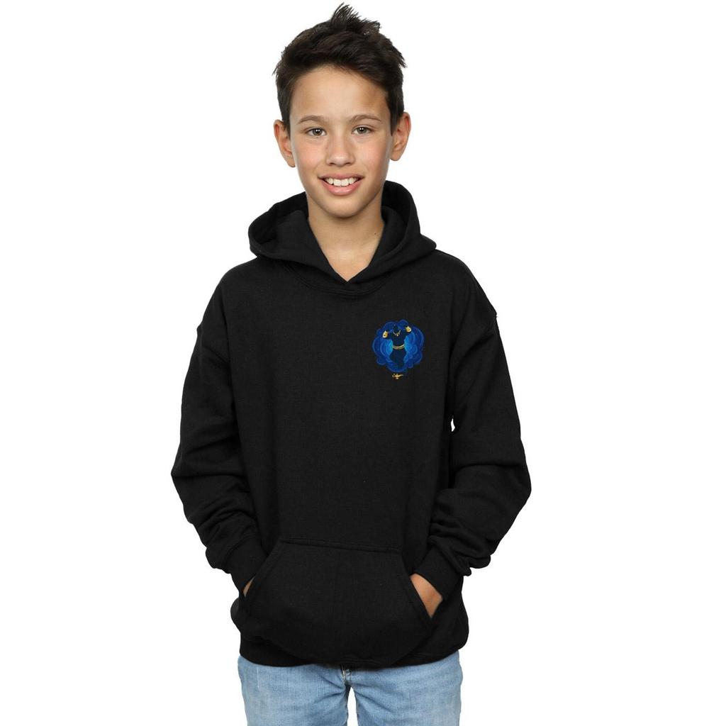 Disney Boys Aladdin Movie Genie Breast Print Hoodie