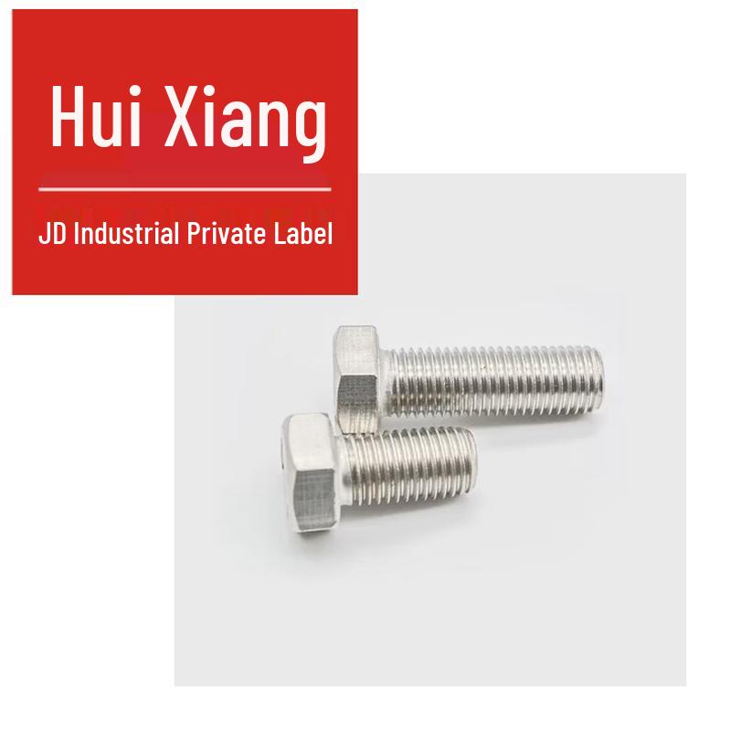 304 Stainless Steel Full Thread Hex Head Bolt