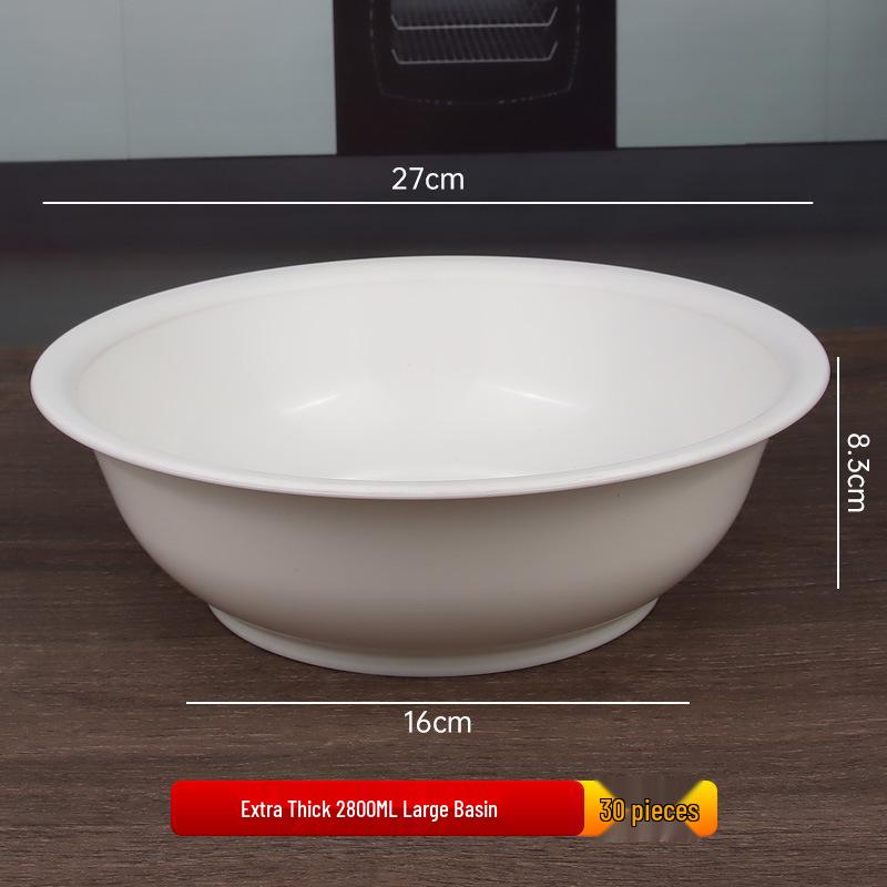 Eco-friendly Disposable Thickened Rice Husk Bowl - Food Grade, Custom Logo Option Available