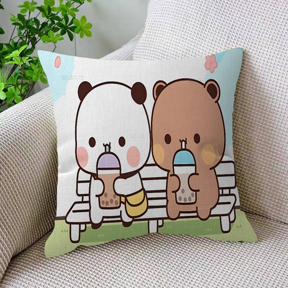 Söta Dudu Bubu Kuddfodral Tum Gårdshusdekor Hem Prydnadskuddfodral För Soffdekorationer