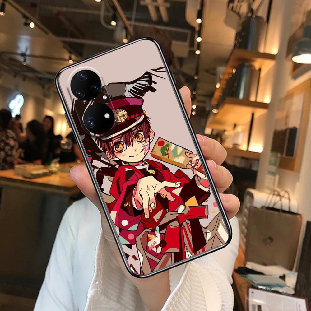 Toilet-bound Hanako-Kun Anime Phone Case For Huawei P50 P40 P30 P20 10 9 8 Lite E Pro Plus Black Etui Coque Painting Hoesjes Com