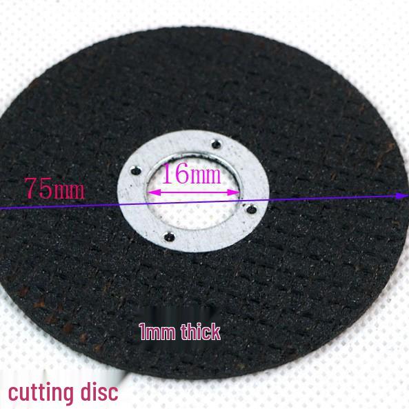 3-Inch Mini Angle Grinder Disc: Cutting, Grinding, Polishing - 75mm, 16mm Inner Diameter