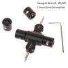 Ratcheting Wrench Bearing Tool 1.5mm/2mm Screwdriver Release Propellers Motor Tool For Quadcopter Drones Car