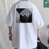 Li-Ning X Disney Mickey X Keith Haring Collection Printed Loose Round-Neck Short-Sleeve T-Shirt Men Tops White AHSR503-2