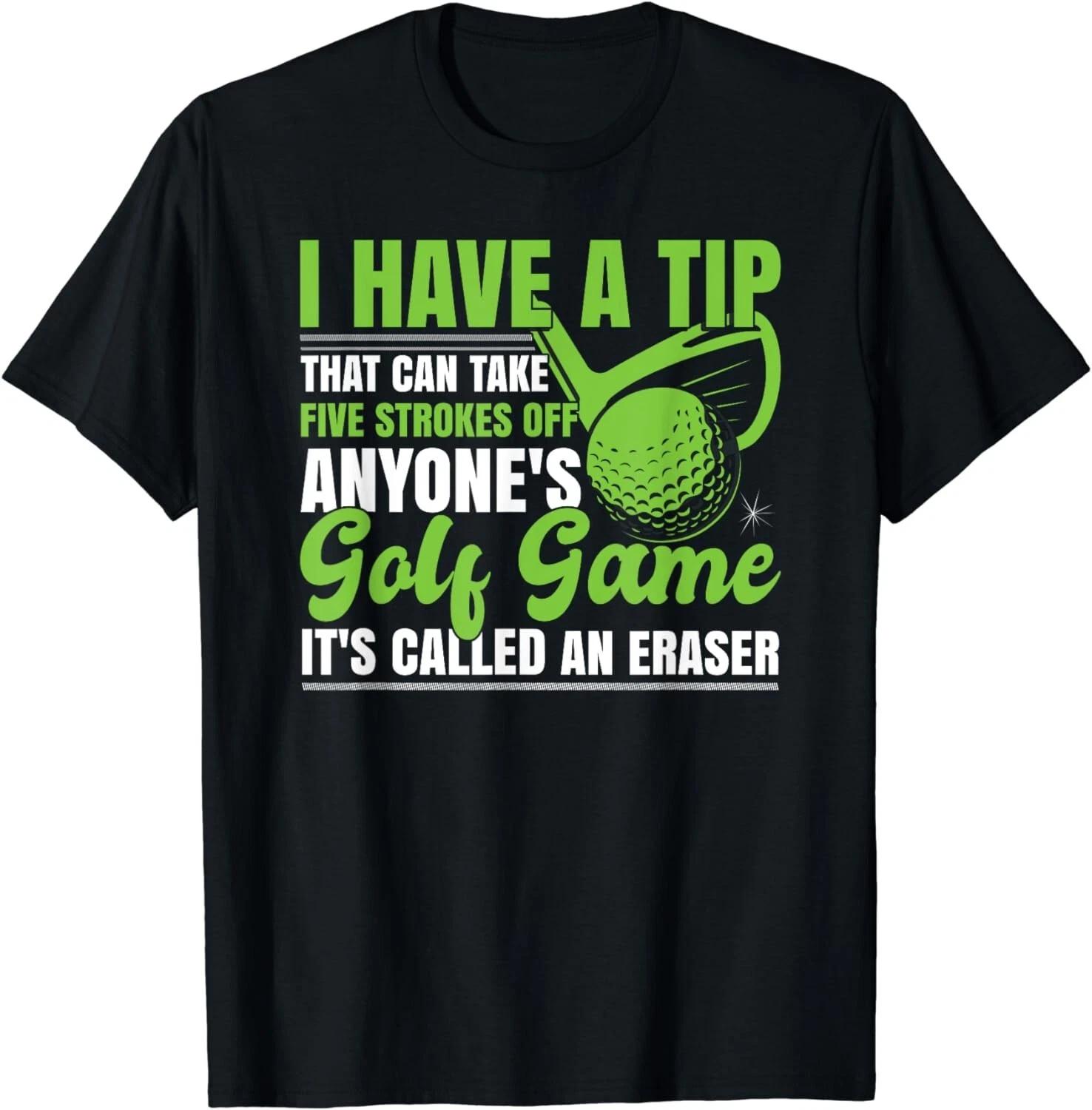 Golf Player Joke Golfing Funny Gift Unisex T-Shirt S