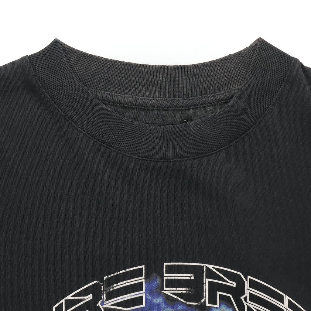 REPRESENT T-Shirts Men's Vintage Gray Crew Neck Moderate Straight Fit M05069-03