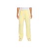 Nocta Tech Brand Logo Lace-Up Comfortable Solid Color Sports Long Pants Men Pants Lemon-Yellow Bright-Sulfur FD8461-821