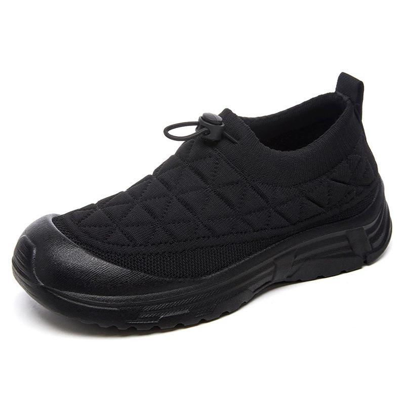 Women's Spring Soft Sole Slip-On Mom Shoes - Comfortable and Fashionable Old Beijing Style