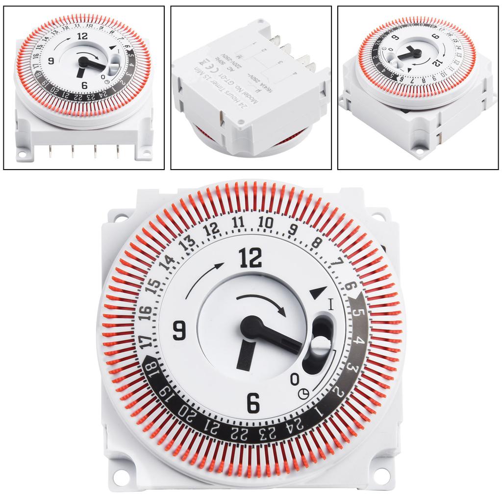 Hot Newest Useful Switch Protect Panel Hours Mechanical -10~55degree Device High quality 250V 50Hz Panel Timer