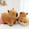Neues Produkt Bahnhof Capybara Plüschtier Puppe Capybara Puppe Kissen Puppe süße Bahnhofsversion Kinderspielzeug