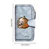 Halloween Skull Pumpkin Pattern Multi Slot Purse Forever Series Fashion Long Wallet