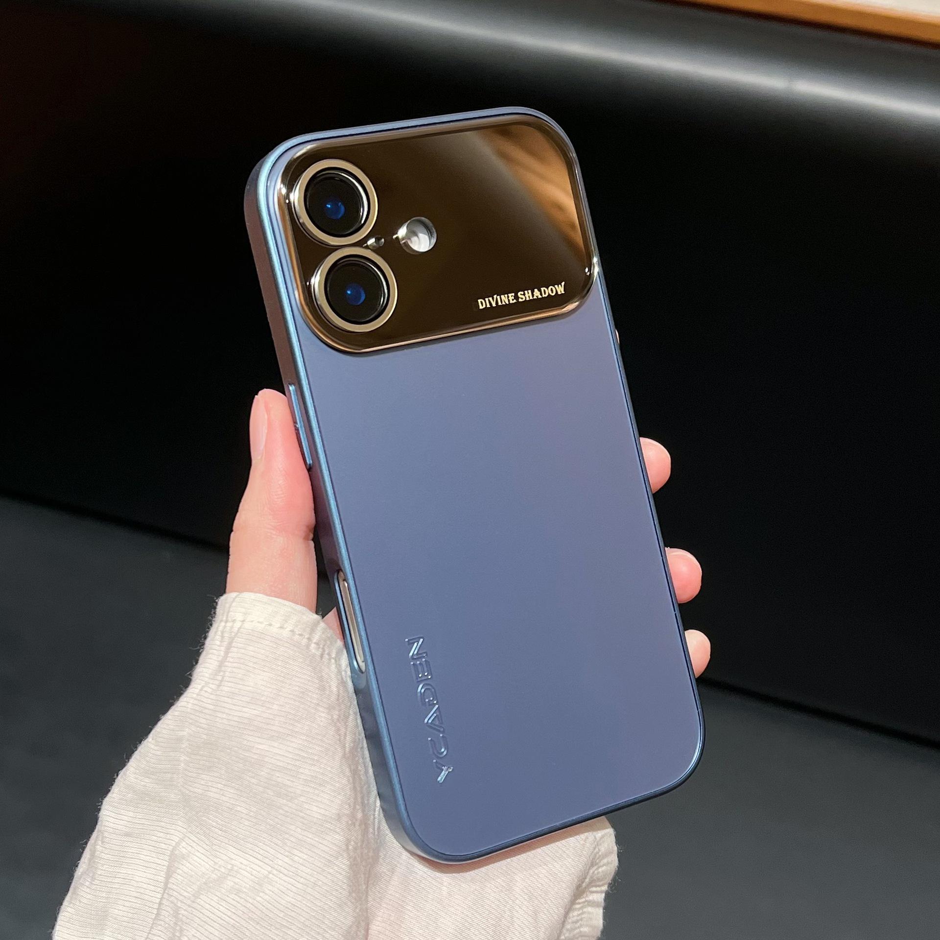 iPhone 17 Pro AG Frosted Case with Full Coverage Lens Film and Soft Edge Protection iPhone 13