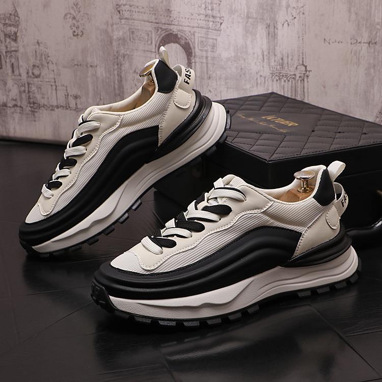 

Men New Summer All-match Breathable Outdoor Casual Sneakers Board Shoes Hot Sale Comfortable Non-slip Shoes Light Fitness Shoes 38