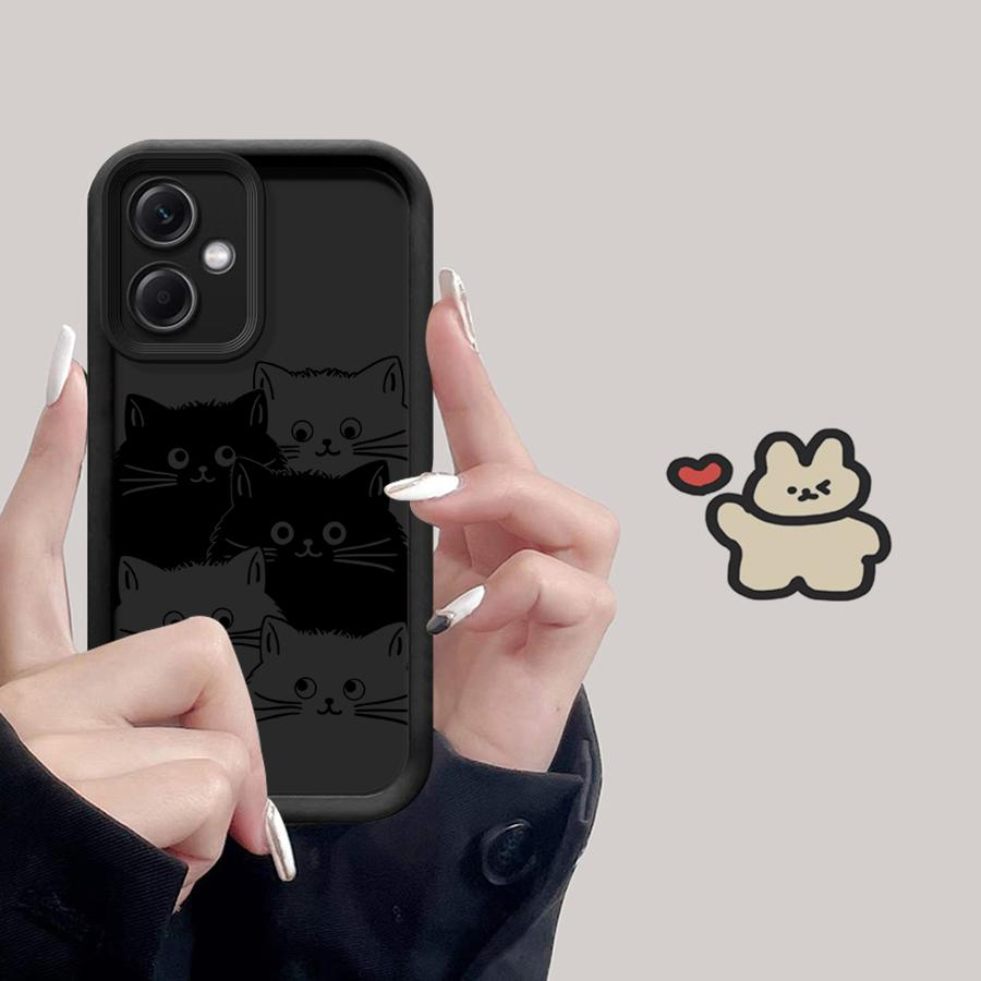 Case for Xiaomi Poco F8 C61 X3 Pro C50 C51 X3 NFC Phone Cover Cartoon Animal Cute Cat