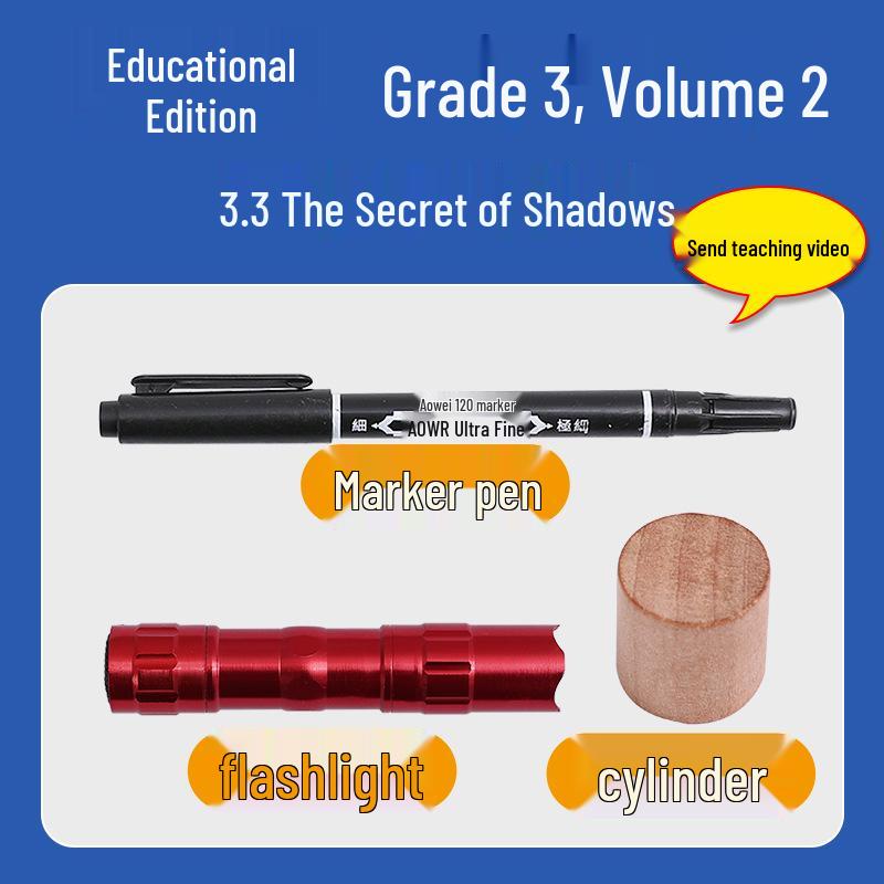 

Third Grade Science Experiment Kit: The Secret of Shadows
