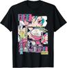 90s Vintage Kawaii Ramen Anime T-Shirt Featuring Cute Manga Girl Design