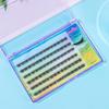 84 Clusters Thick Grafting Lashes Bold Definition Cluster lashes  Eyelash Extension