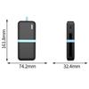 Shockproof Silicone Case Anti-slip Skin Sleeve Protective Cover for CUKTECH CP24 LPB200N Power Bank